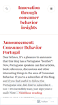 Mobile Screenshot of innovationthroughconsumerinsights.wordpress.com