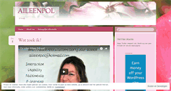 Desktop Screenshot of aileenpol.wordpress.com