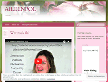 Tablet Screenshot of aileenpol.wordpress.com