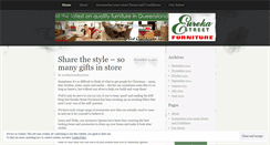 Desktop Screenshot of eurekaqualityfurniture.wordpress.com