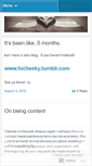 Mobile Screenshot of hicheeky.wordpress.com