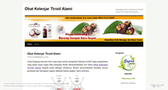 Desktop Screenshot of obatkelenjartiroidalami404.wordpress.com