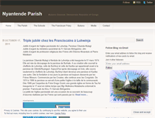 Tablet Screenshot of nyantende.wordpress.com