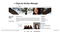 Desktop Screenshot of gerilynmanago.wordpress.com