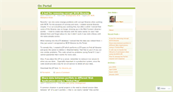 Desktop Screenshot of onportal.wordpress.com