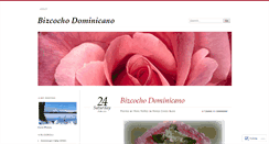 Desktop Screenshot of bizcochodominicano.wordpress.com