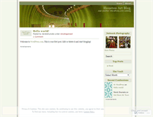 Tablet Screenshot of houstonartblog.wordpress.com
