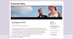 Desktop Screenshot of dutchbride.wordpress.com