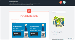 Desktop Screenshot of bintangbumoe.wordpress.com