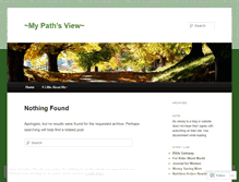 Tablet Screenshot of myviewonthat.wordpress.com