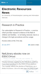 Mobile Screenshot of electronicresources.wordpress.com