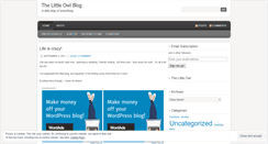 Desktop Screenshot of littleowlblog.wordpress.com
