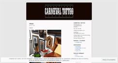 Desktop Screenshot of carnevaltattoo.wordpress.com