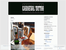 Tablet Screenshot of carnevaltattoo.wordpress.com