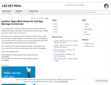 Tablet Screenshot of lezgetreal.wordpress.com