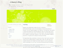 Tablet Screenshot of jmeezy.wordpress.com
