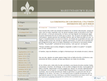 Tablet Screenshot of mareundarum.wordpress.com
