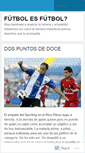 Mobile Screenshot of futbolsfutbol.wordpress.com