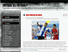 Tablet Screenshot of futbolsfutbol.wordpress.com