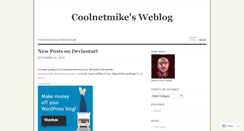 Desktop Screenshot of coolnetmike.wordpress.com