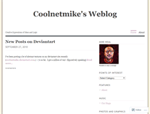 Tablet Screenshot of coolnetmike.wordpress.com