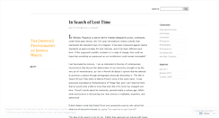 Desktop Screenshot of joshuawhitephotography.wordpress.com