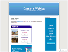 Tablet Screenshot of daasan.wordpress.com
