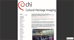 Desktop Screenshot of culturalheritageimaging.wordpress.com