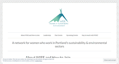 Desktop Screenshot of pdxgreenwomen.wordpress.com