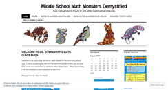 Desktop Screenshot of mathplatypi.wordpress.com