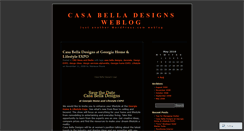 Desktop Screenshot of casabelladesigns.wordpress.com