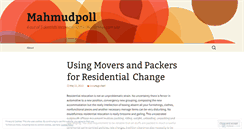 Desktop Screenshot of mahmudpoll.wordpress.com