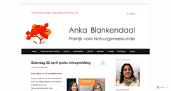 Desktop Screenshot of ankablankendaal.wordpress.com