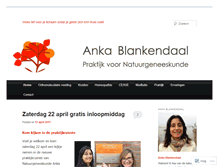 Tablet Screenshot of ankablankendaal.wordpress.com