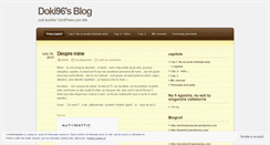 Desktop Screenshot of doki96.wordpress.com