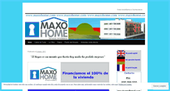 Desktop Screenshot of maxohome.wordpress.com