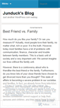 Mobile Screenshot of jundeog.wordpress.com