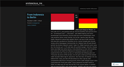 Desktop Screenshot of andrescious.wordpress.com