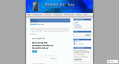 Desktop Screenshot of berrystorm.wordpress.com