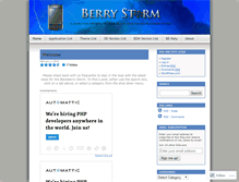 Tablet Screenshot of berrystorm.wordpress.com