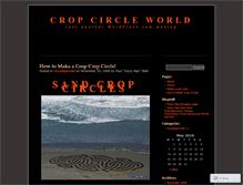 Tablet Screenshot of cropcircleworld.wordpress.com