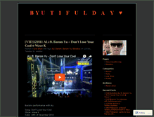 Tablet Screenshot of byutifulday.wordpress.com