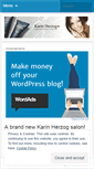 Mobile Screenshot of karinherzog.wordpress.com