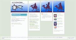 Desktop Screenshot of los3reyesmagos.wordpress.com