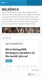 Mobile Screenshot of beleznica.wordpress.com