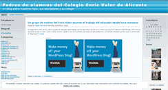Desktop Screenshot of enricvalor.wordpress.com