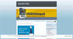 Desktop Screenshot of igossimpel.wordpress.com