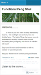 Mobile Screenshot of functionalfengshui.wordpress.com