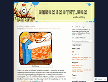 Tablet Screenshot of chromemotet.wordpress.com