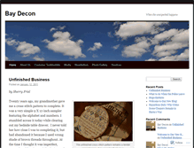 Tablet Screenshot of baydecon.wordpress.com